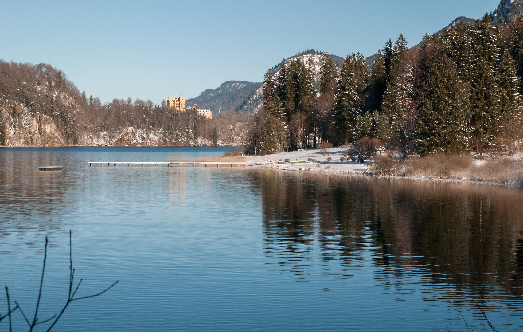 Der Alpsee bei Füssen