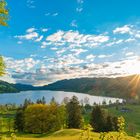 Der Alpsee bei Sonnenuntergang 