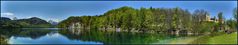 Der Alpsee mit Schloss Hohenschwangau