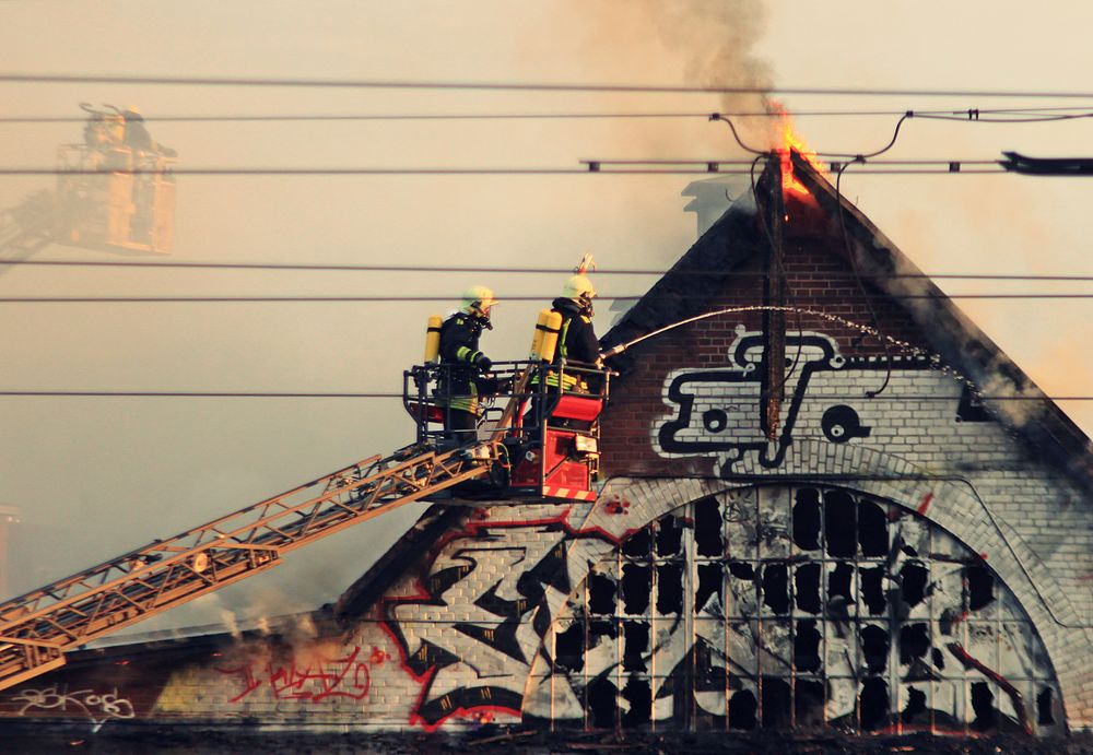 Der Alptraum eines Feuerwehrmannes...