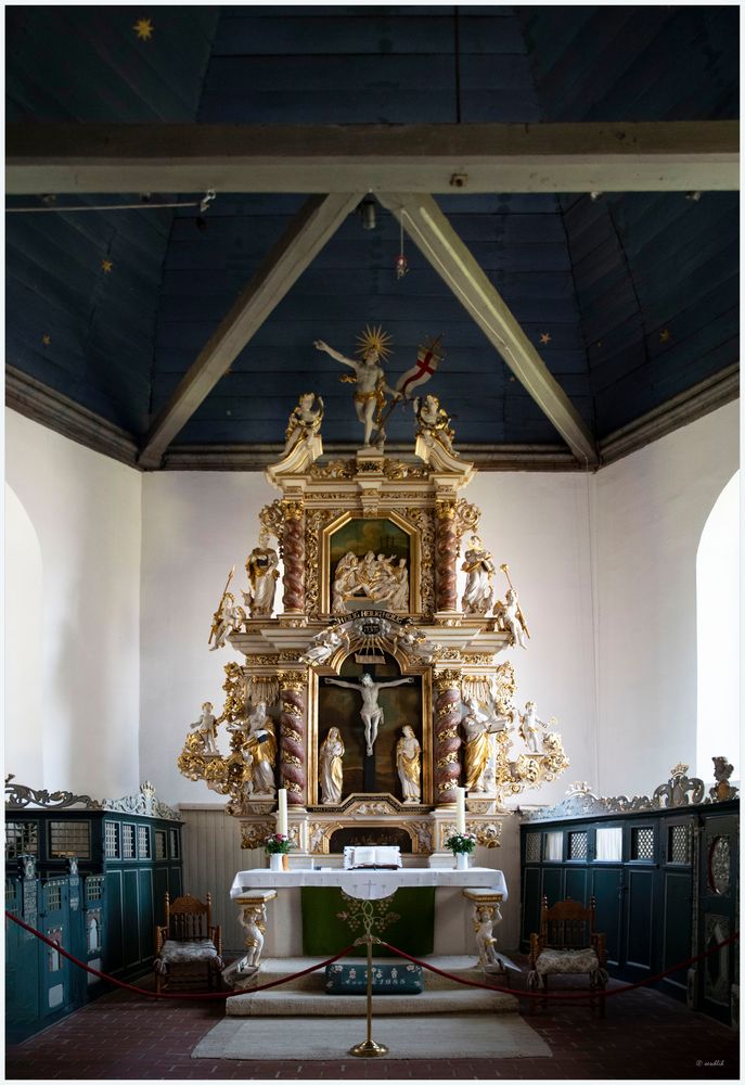 Der Altar...