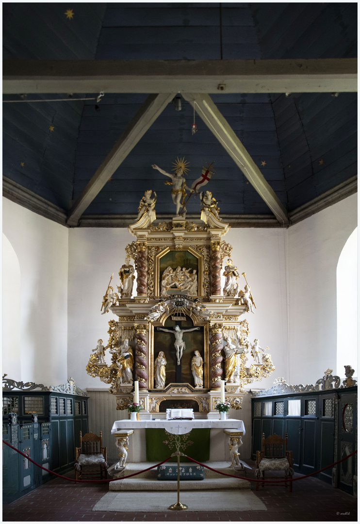 Der Altar...