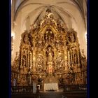 der Altar der kirche von Cadaques, Costa Brava / La catedral de cadaques