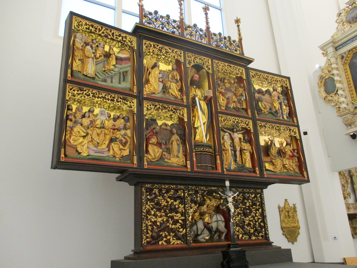 der Altar ein Meisterwerk