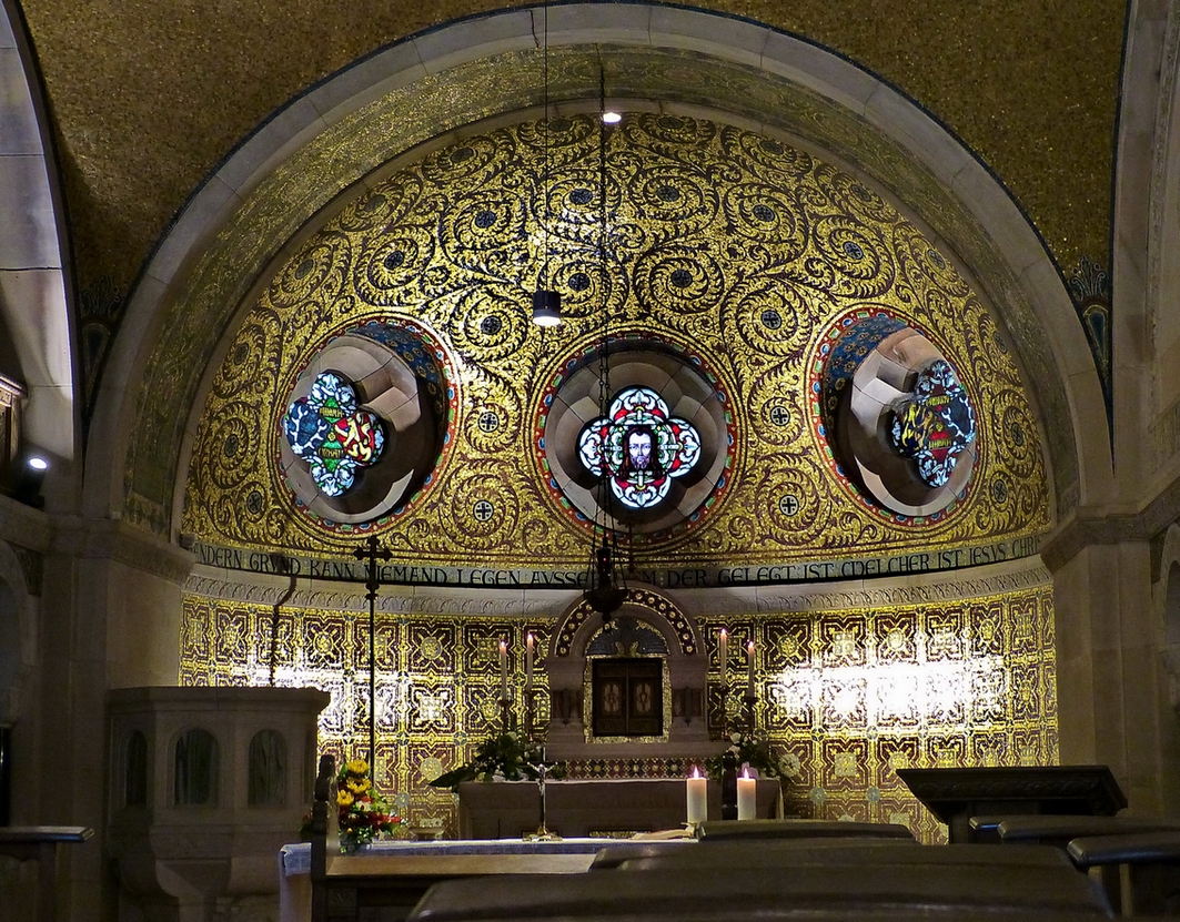 der Altar Erlöserkirche Mirbach