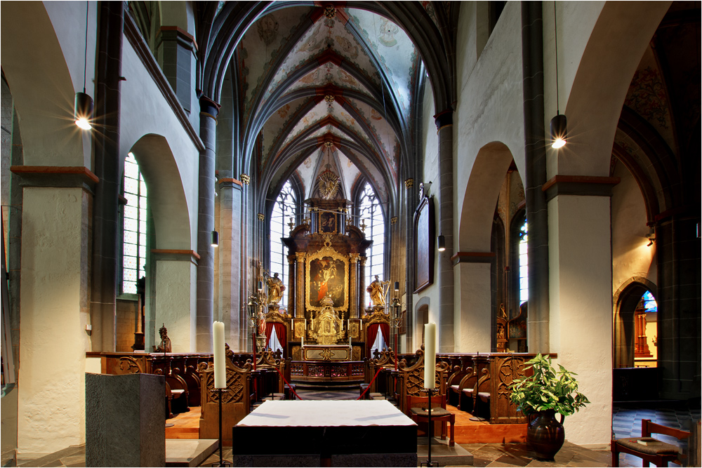 Der Altar in St. Korneli