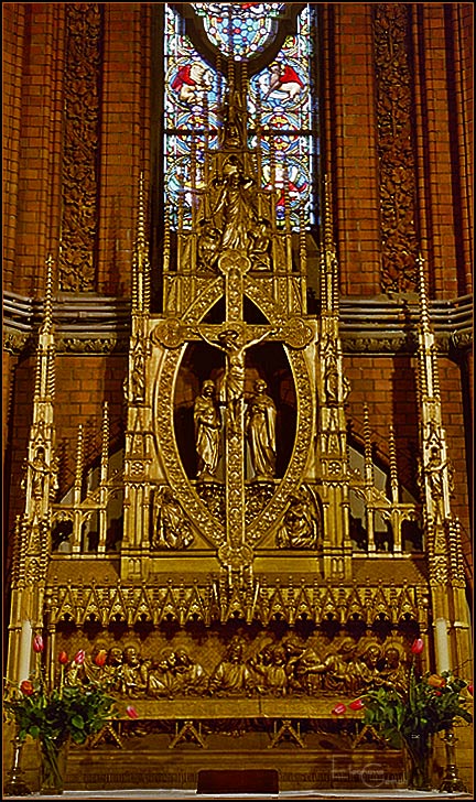 der altar in st.johannis