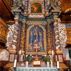 Der Altar von St. Martin in Schlanstedt...