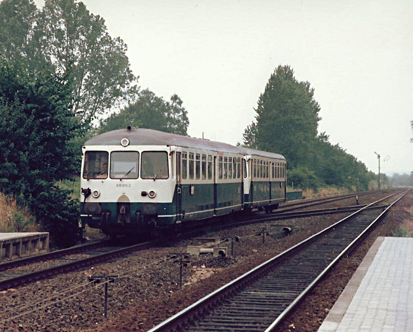 Der alte Akku - Triebwagen