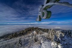 Der alte Aussichtsturm auf dem Hochblauen