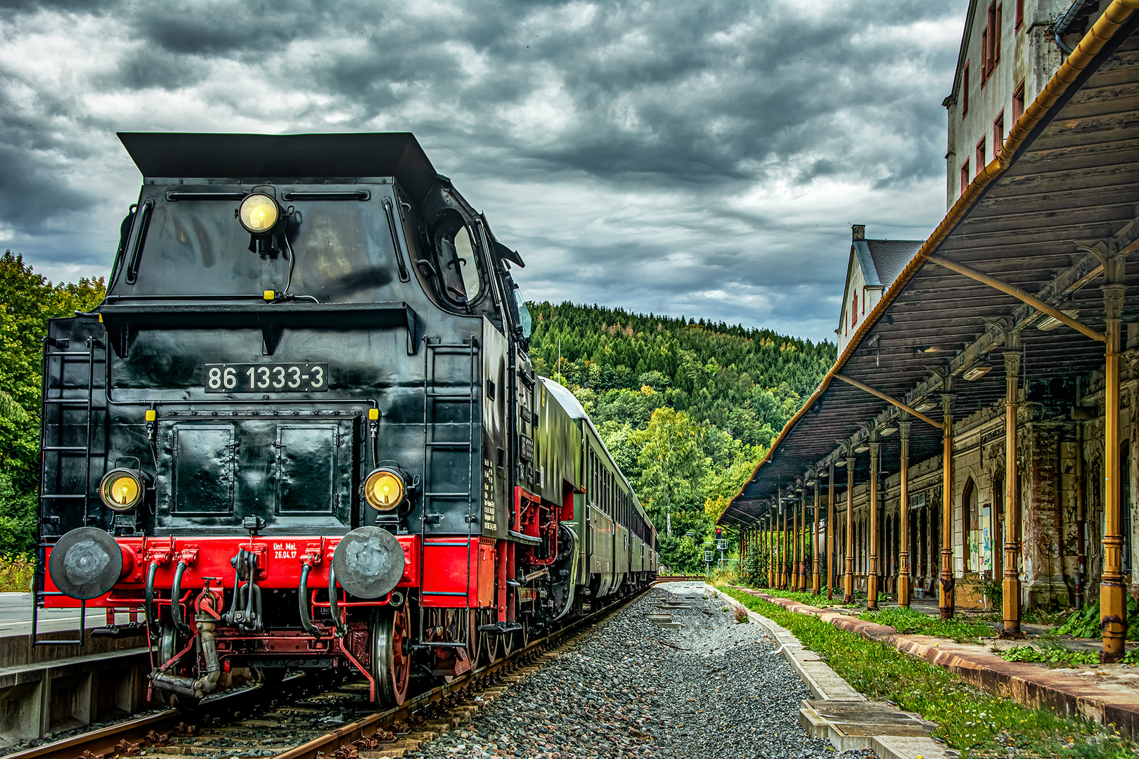 Der alte Bahnhof