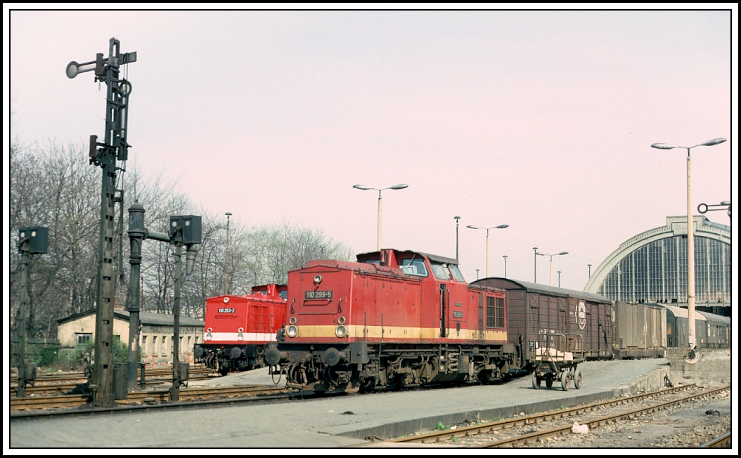 Der alte Bahnhof Gera die VI. ................