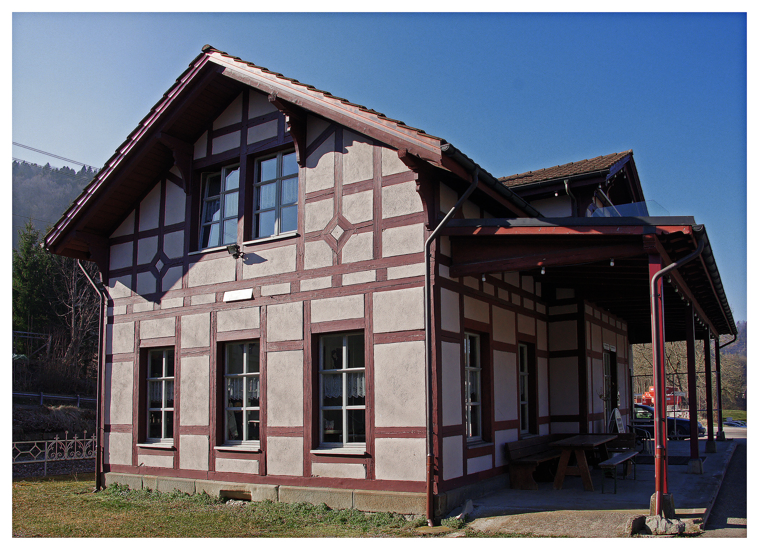 Der alte Bahnhof in Lichtensteig