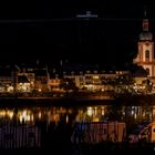 Der "Alte Bahnhof" in Zell (Mosel) bei Nacht