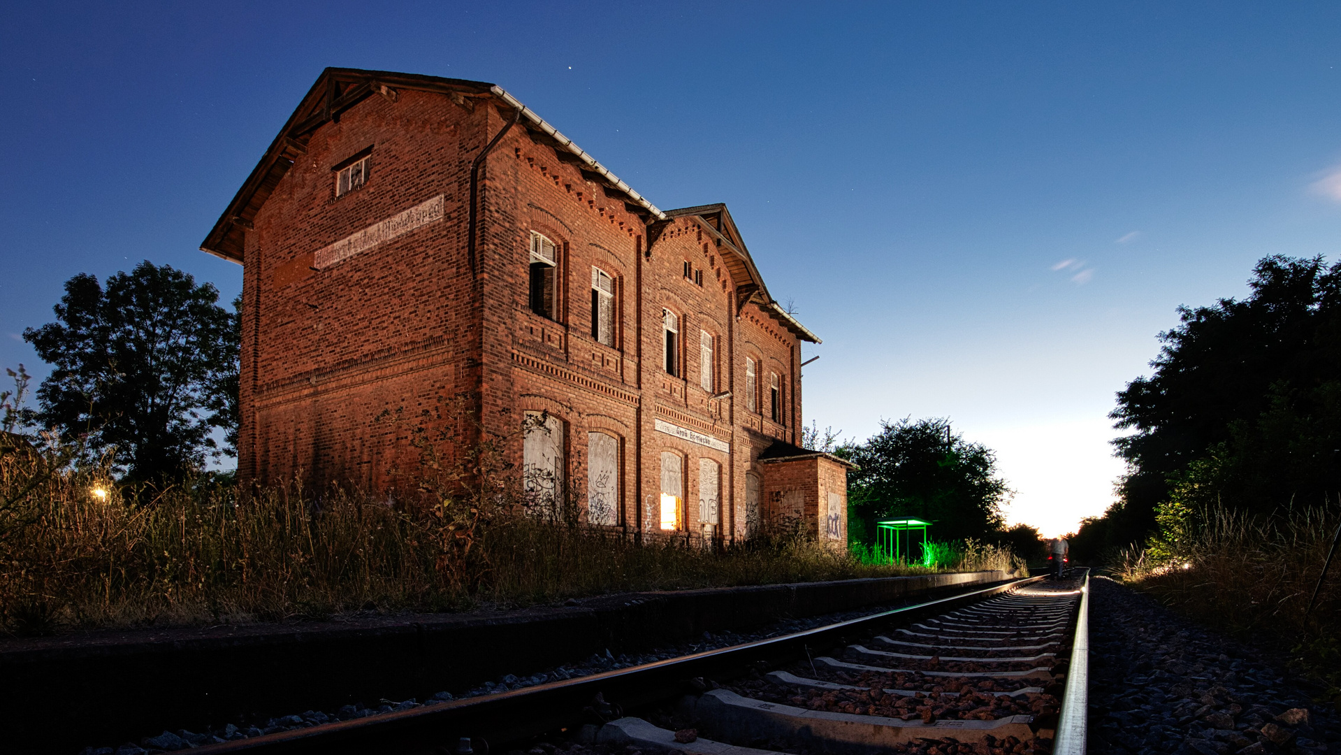 Der alte Bahnhof von Börnecke