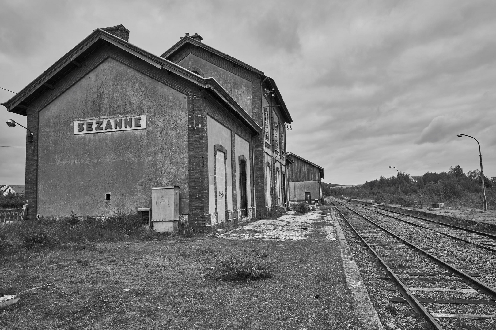 Der alte Bahnhof von Sezanne