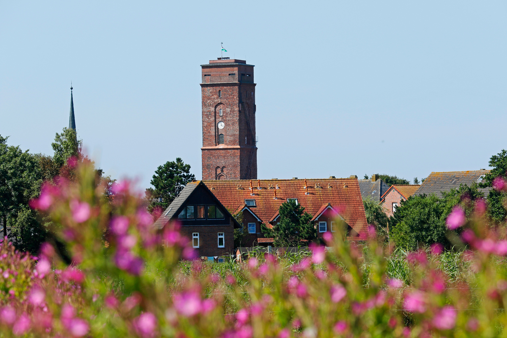 Der alte Borkumer Leuchtturm