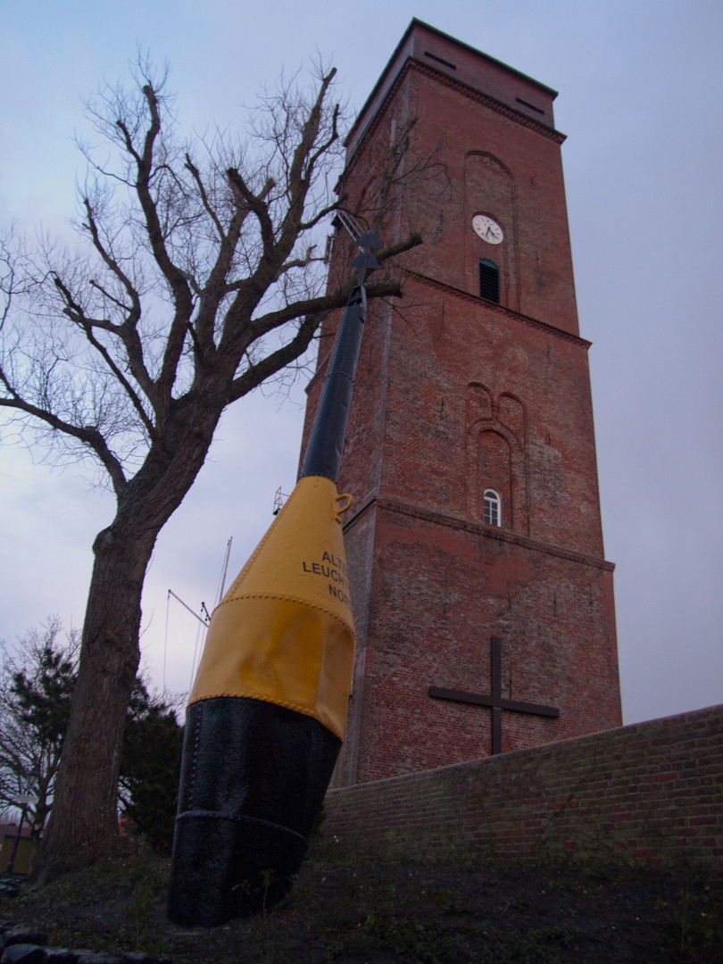 Der alte Borkumer Leuchturm