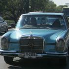 Der alte Daimler Benz unterwegs