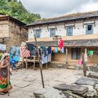 Der alte Dorfkern in Ghandruk