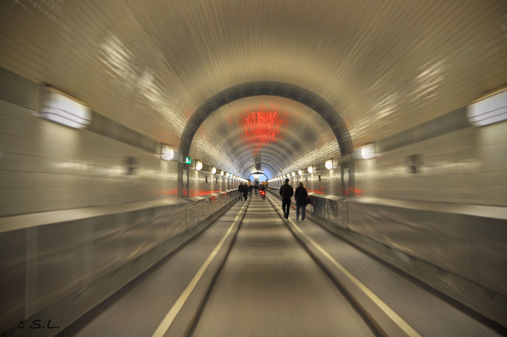 Der alte Elbtunnel