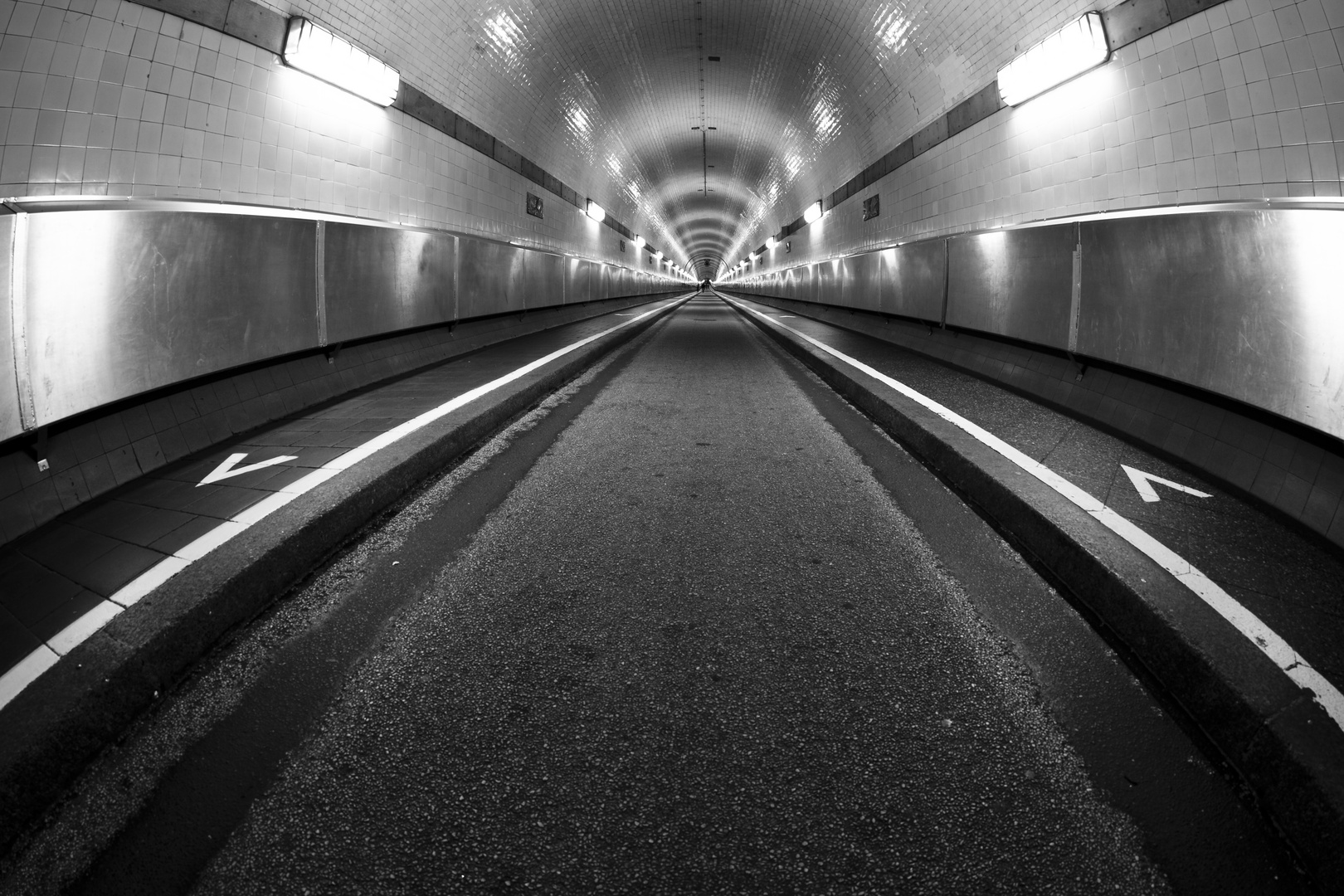 Der alte Elbtunnel