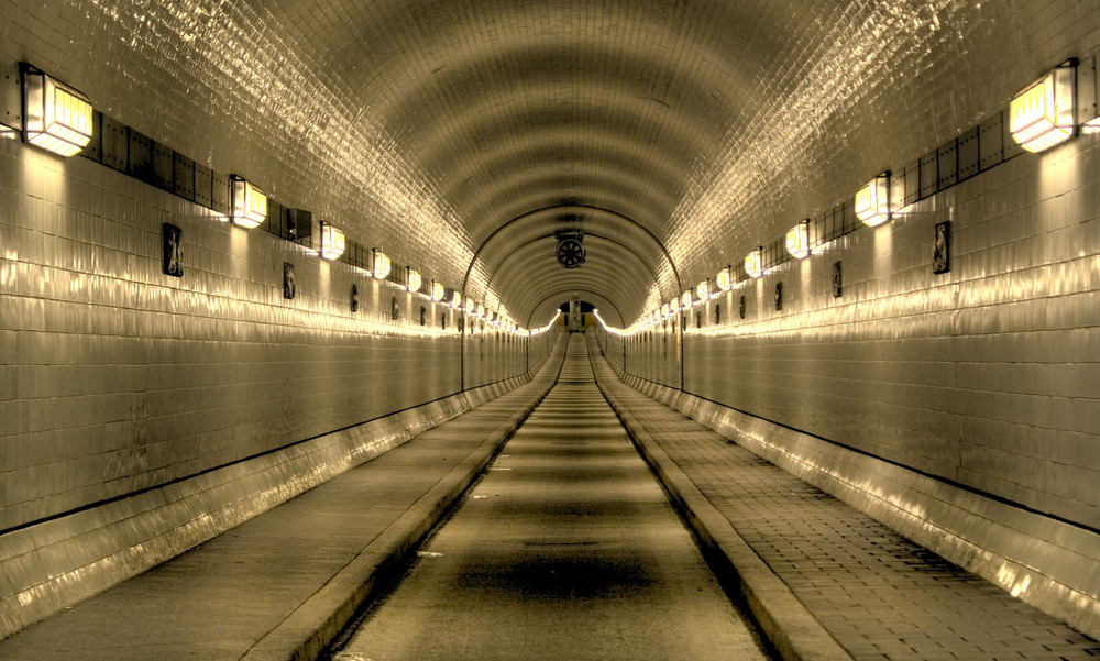 Der alte Elbtunnel