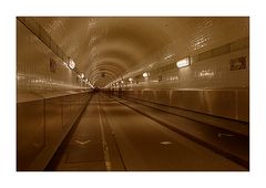 Der alte Elbtunnel in Hamburg