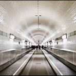 Der alte Elbtunnel in Hamburg