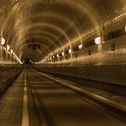 Der alte Elbtunnel in Hamburg