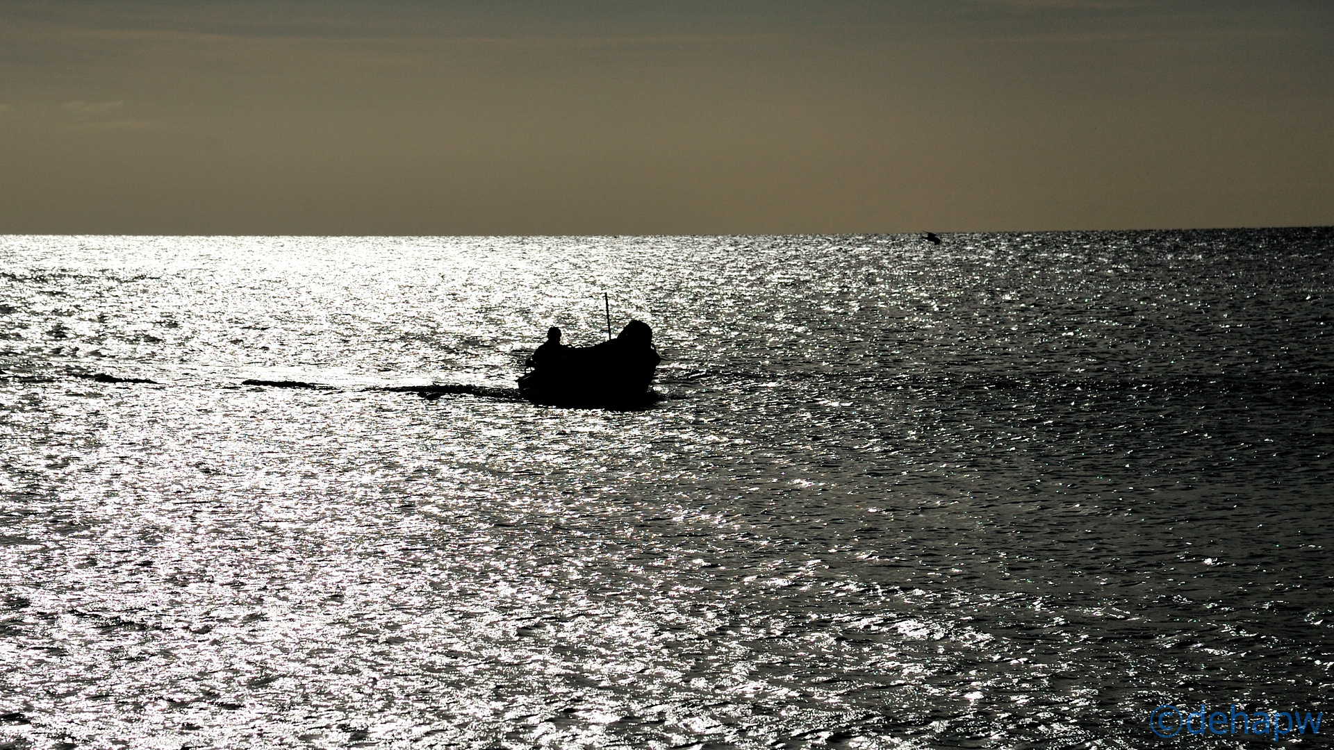 Der alte Fischer und das Meer