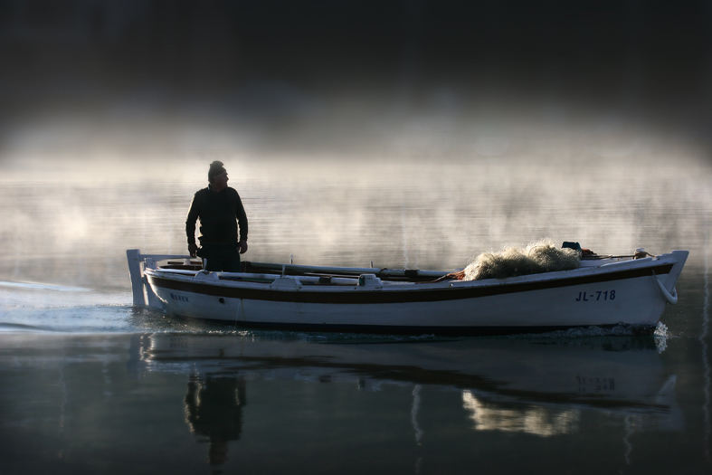 der alte Fischer und sein Meer.... von Andrej Birg