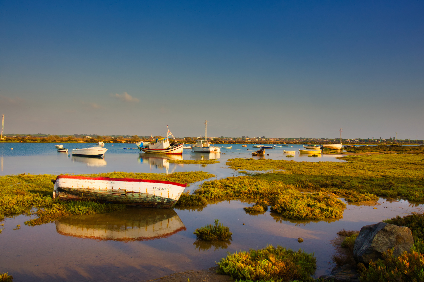 Der alte Fischerhafen von Sancti Petri an der Costa de Luz (1)