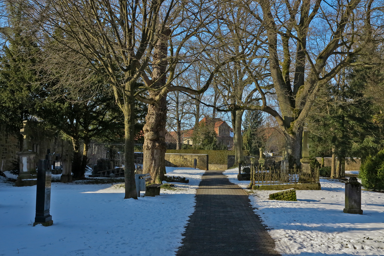 Der alte Friedhof...