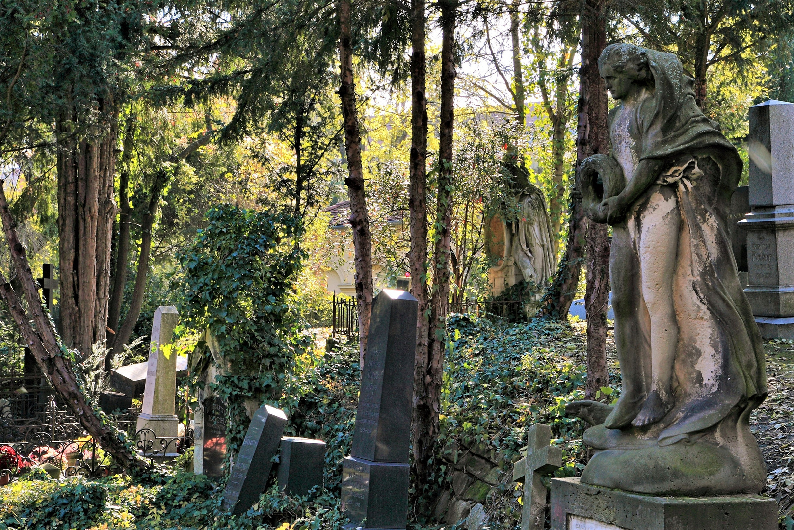 Der alte Friedhof in Bratislava