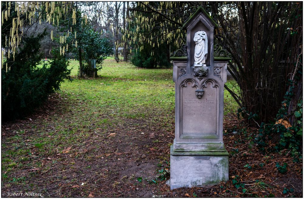 Der alte Friedhof in Freiburg