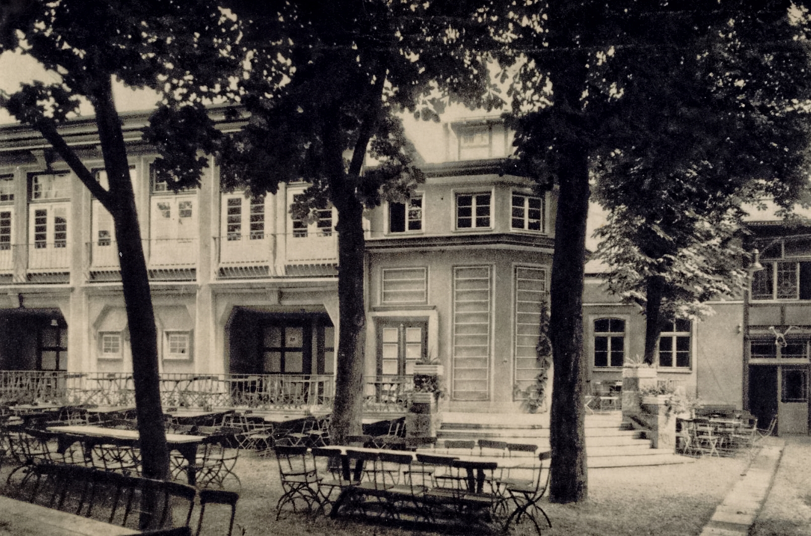 Der alte Garten vom ehemaligen Mainzer Hof in Heiligenstadt