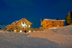 Der Alte Goldene Berg am Abend