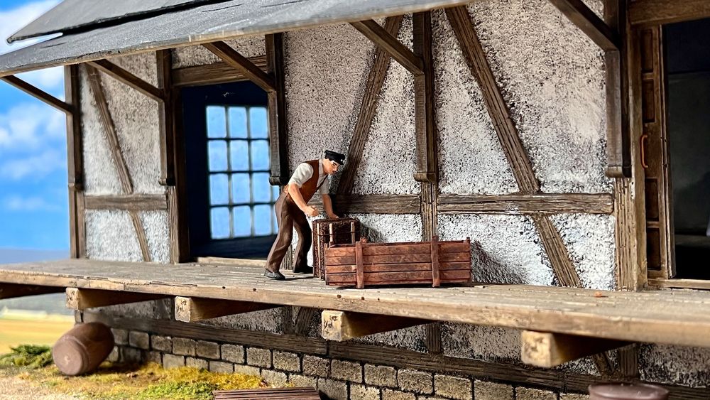Der alte Güterschuppen - Der Arbeiter