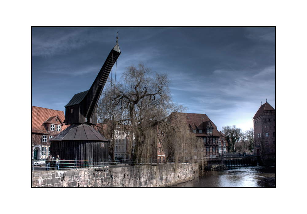 Der alte Hafen in Lüneburg