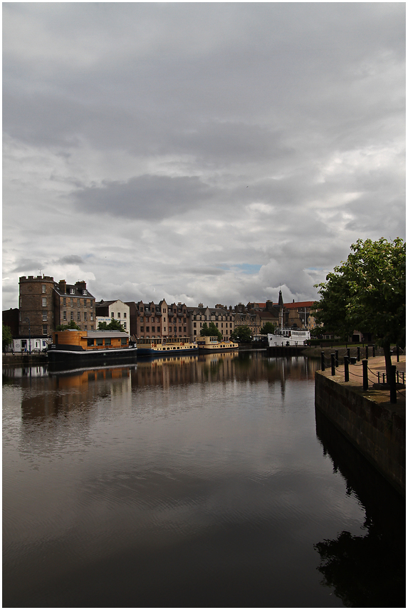 Der alte Hafen von Leith