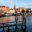 der alte Hafen von Lübeck