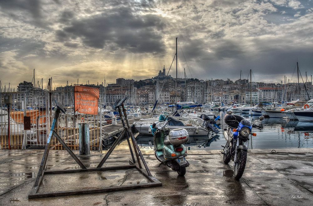 Der alte Hafen von Marseille...