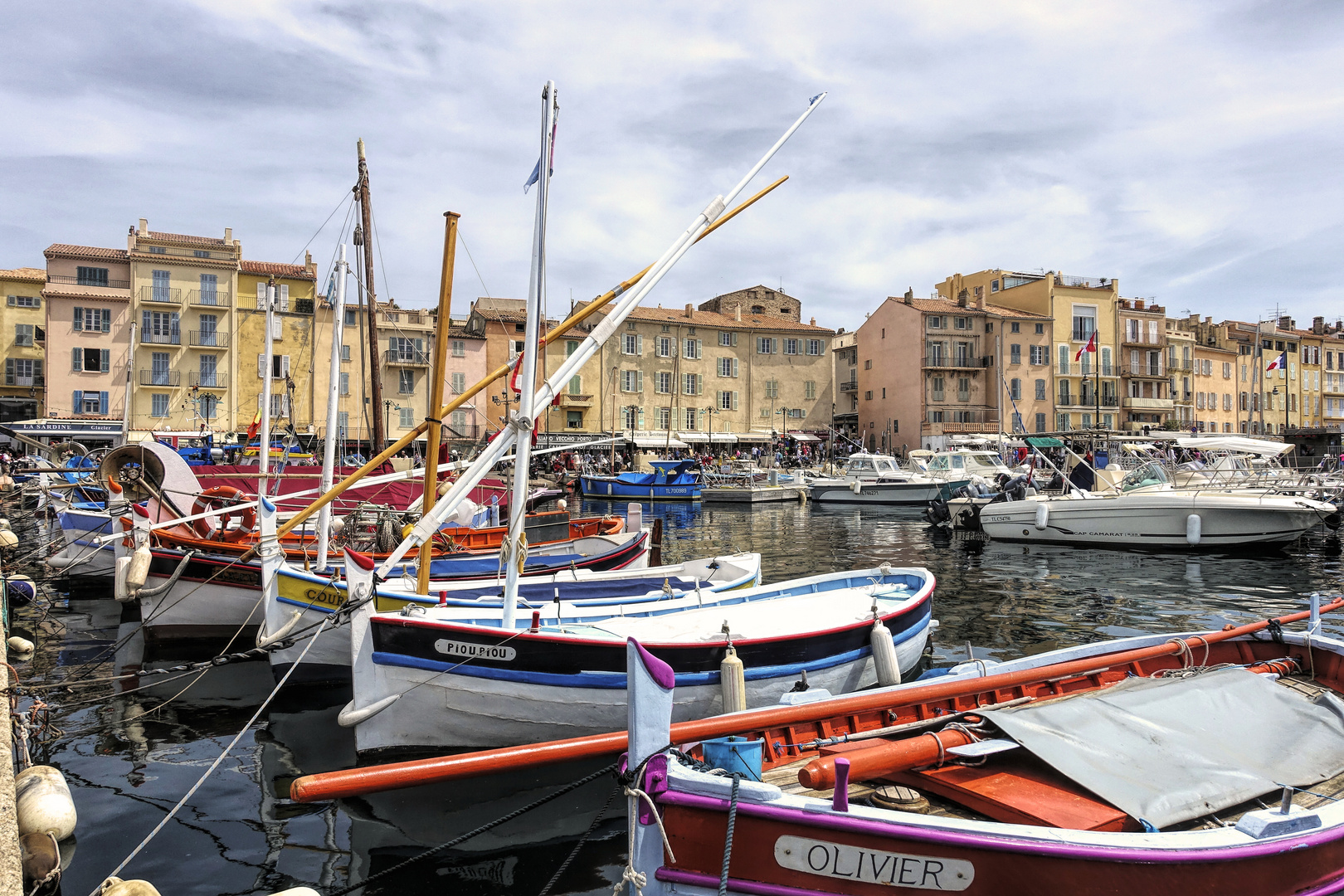 Der alte Hafen von Saint Tropez