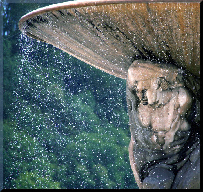 Der alte Hofbrunnen...