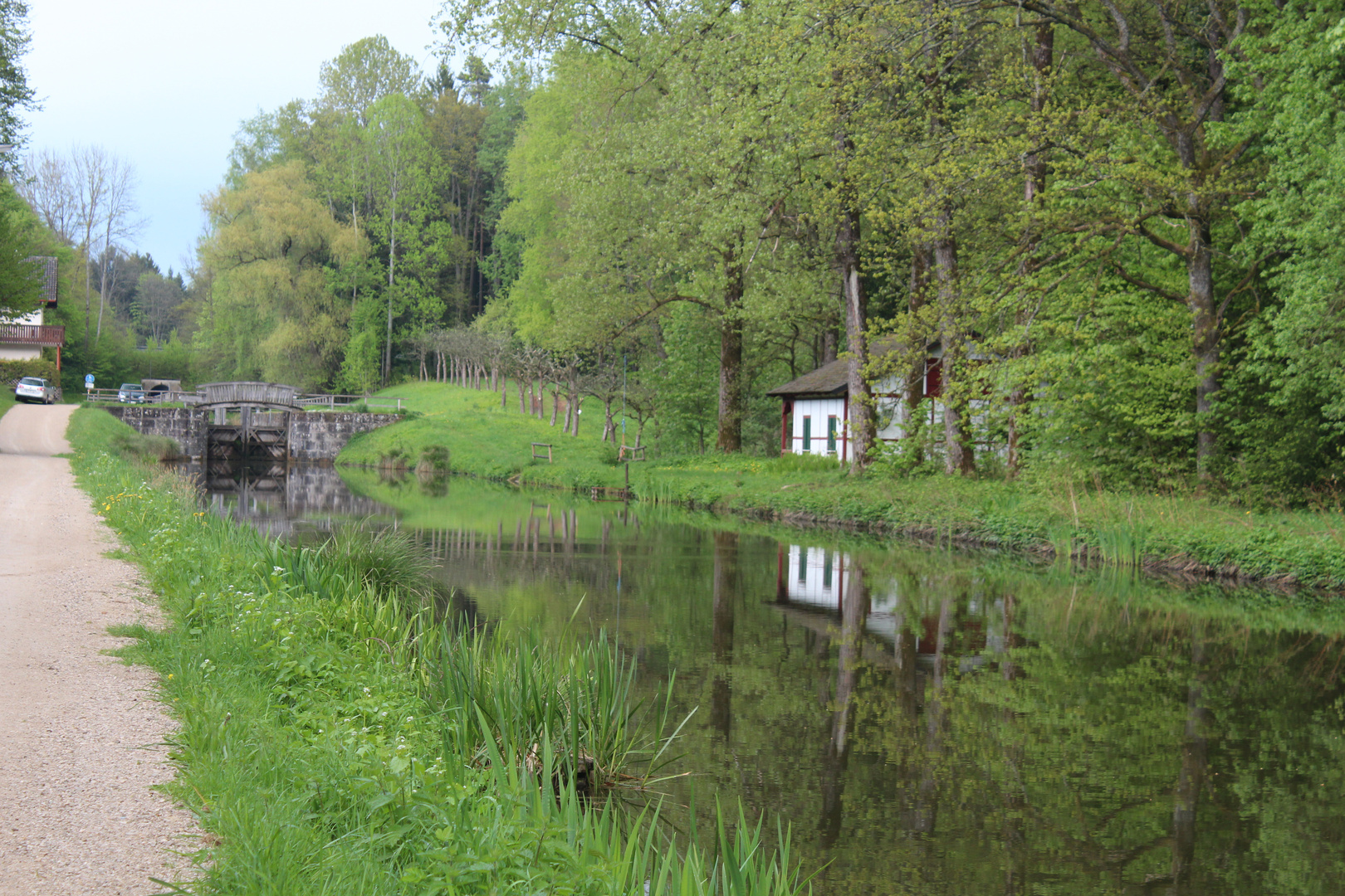 Der "Alte Kanal" bei Burgthann