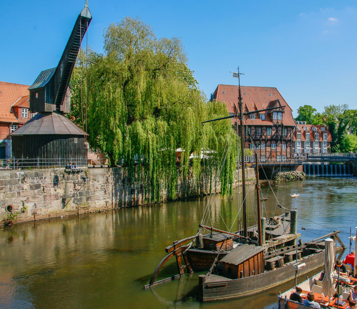 Der alte Kran zu Lüneburg