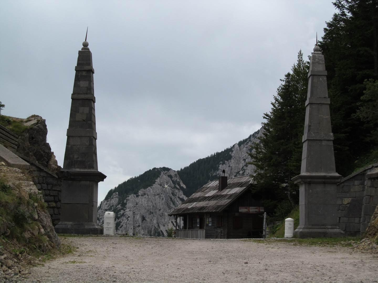 Der alte Loiblpass