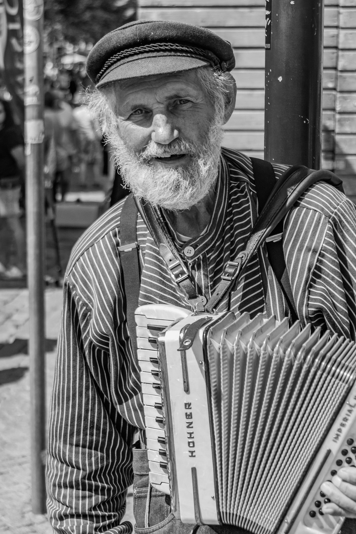 Der alte Mann am Alten Strom