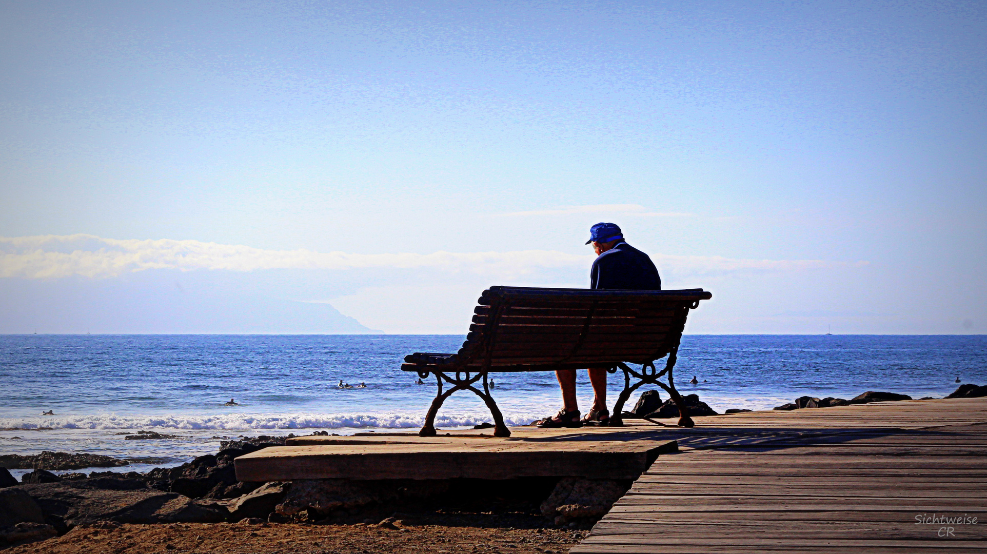 Der alte Mann am Meer